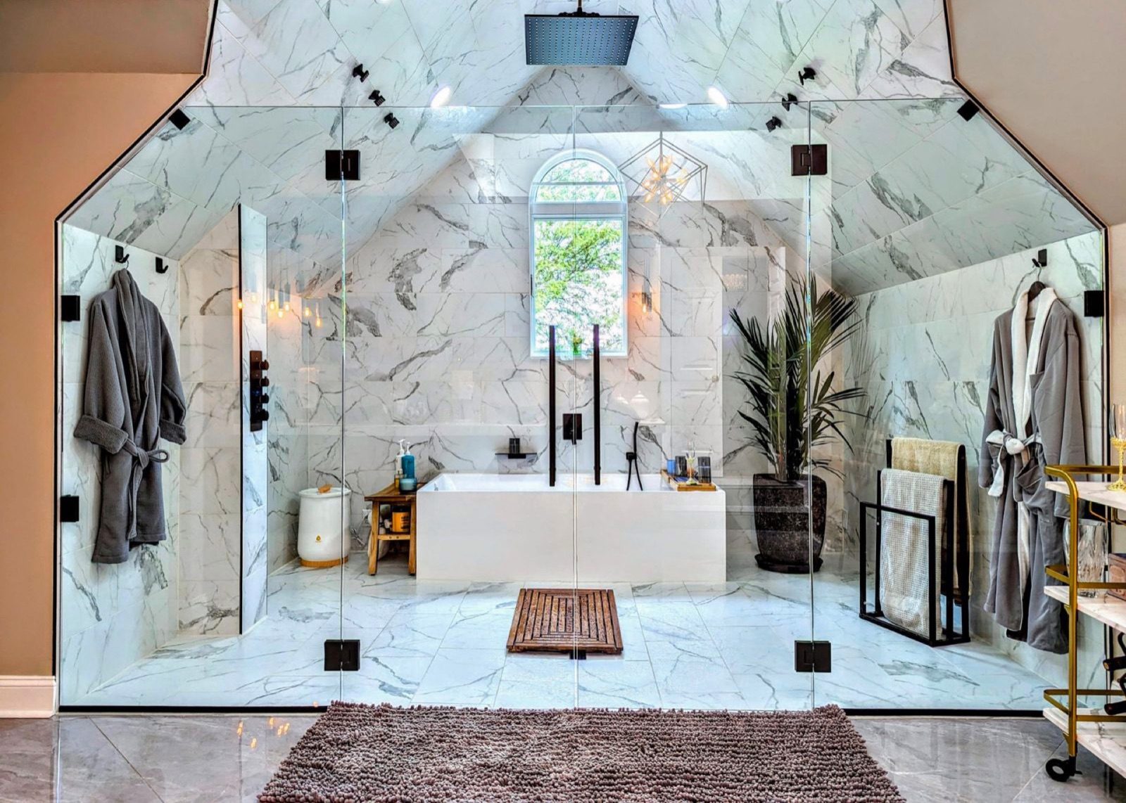Bathroom remodeling project
