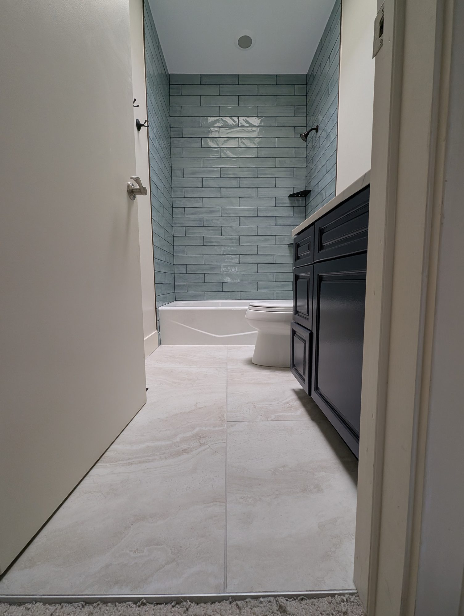 Master bath finishes